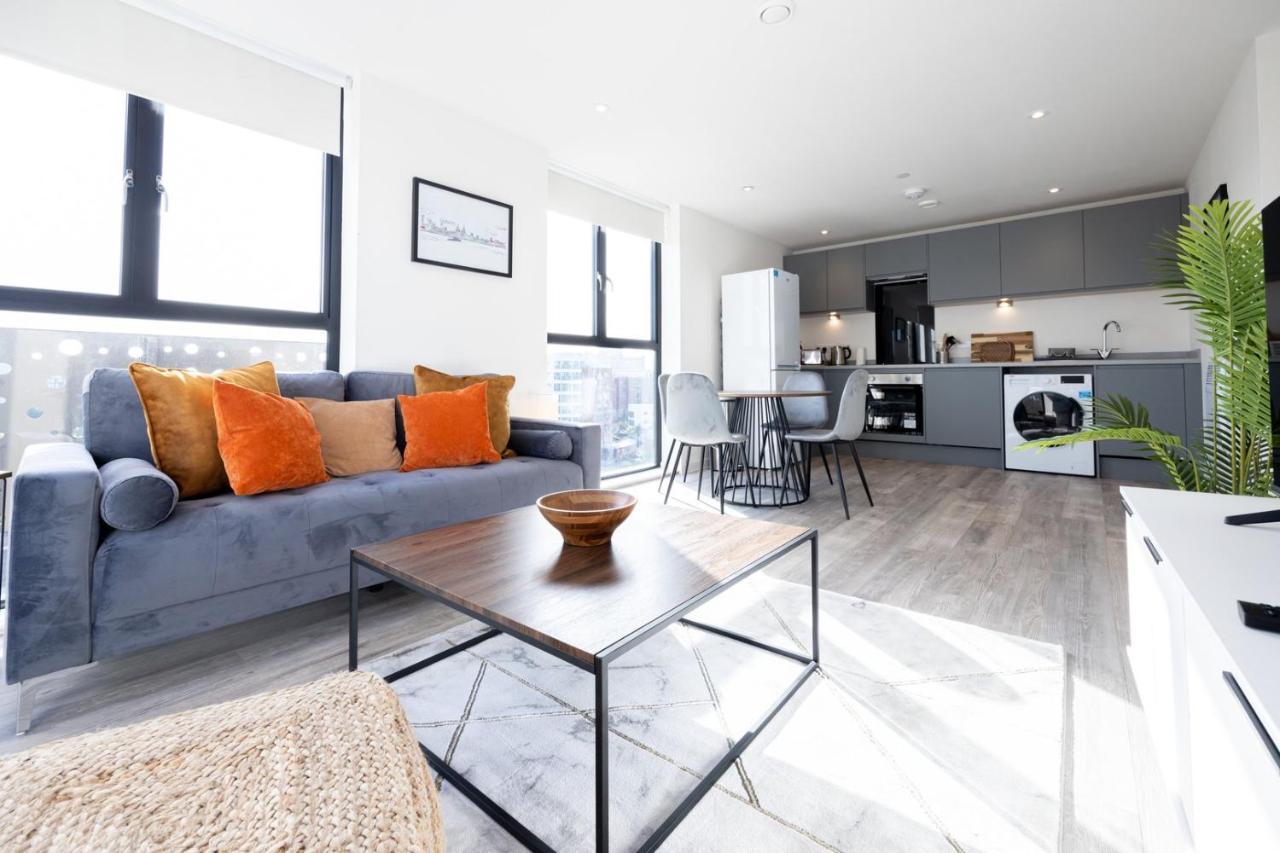 Guestready - A Modern Getaway In Vauxhall Ливерпуль Экстерьер фото